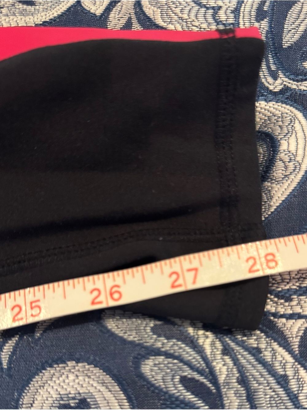 New York & Company Black Joggers with Rainbow Side Stripe - Picture 9 of 11